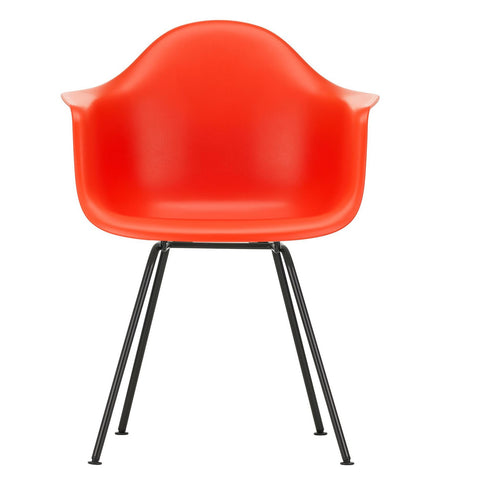Cadeira de Braços em Plástico Eames DAX / Base Preta